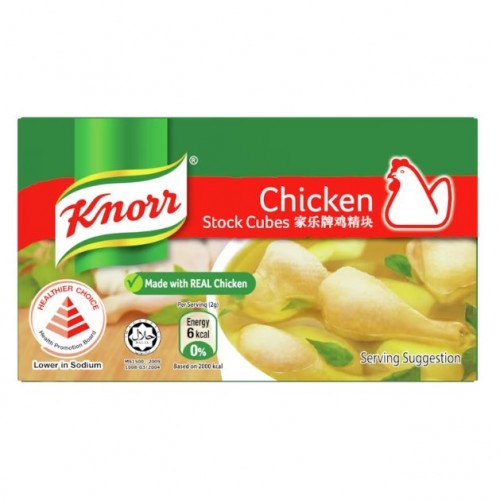 KNORR CHICKEN CUBES 2'S