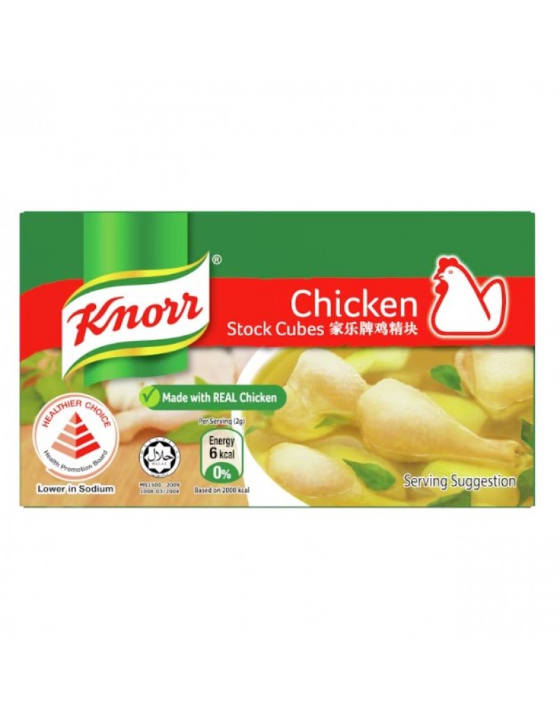 KNORR CHICKEN CUBES 2'S