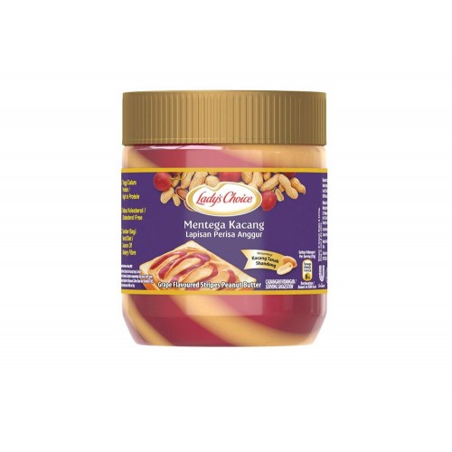 LC PB GRAPE STRIPE 350G