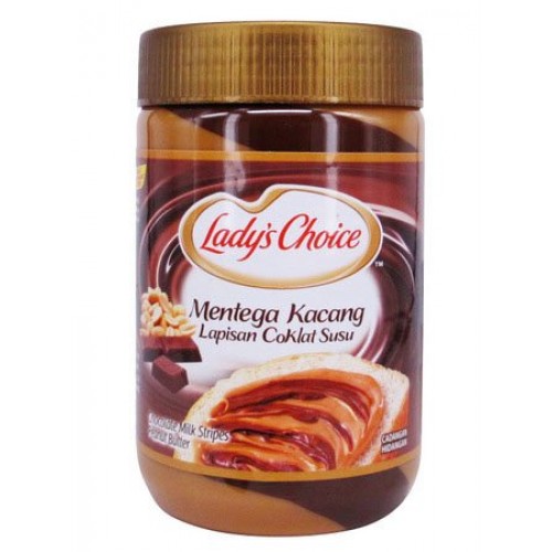 LC PB CHOC STRIPE 530G