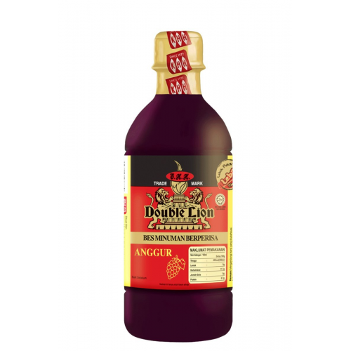 DOUBLE LION ANGGUR JUICE 495ML
