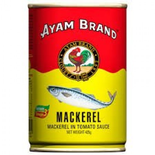 AYAM BRAND MACKEREL(BLACK) 425G