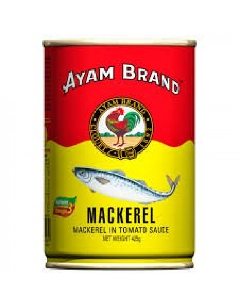 AYAM BRAND MACKEREL(BLACK) 425G