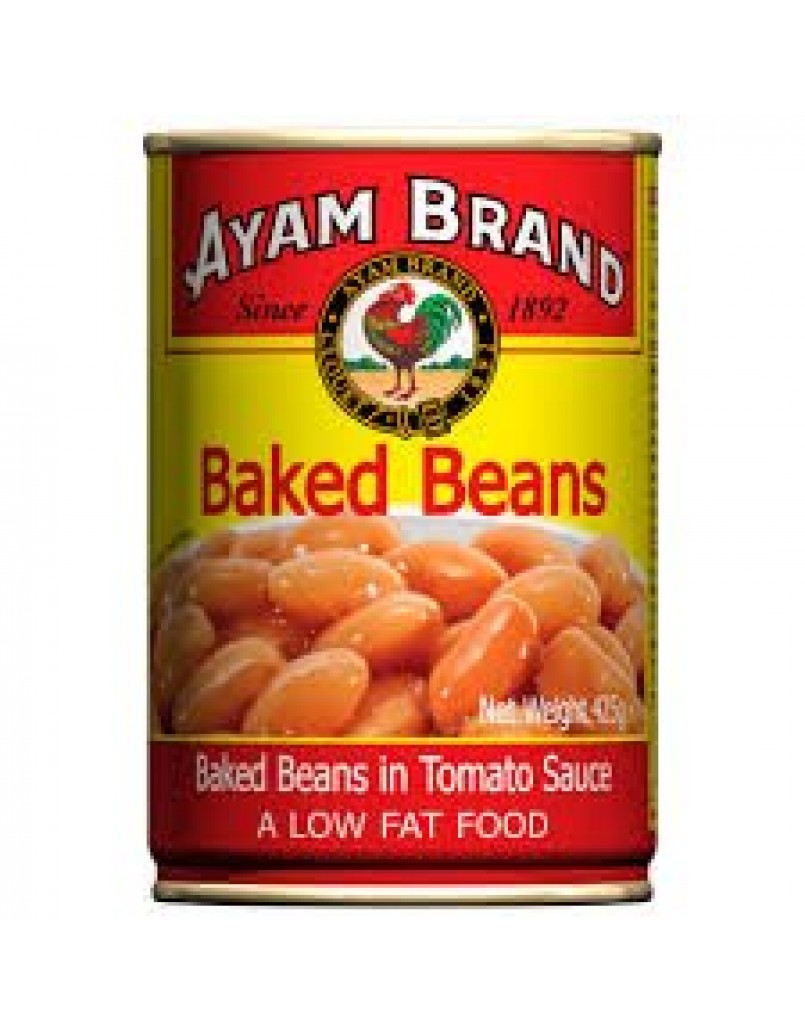 AYAM BRAND BAKED BEANS(TOMATO) 425G