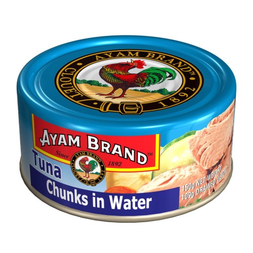 AYAM BRAND TUNA CHUNKS IN WATER 185G