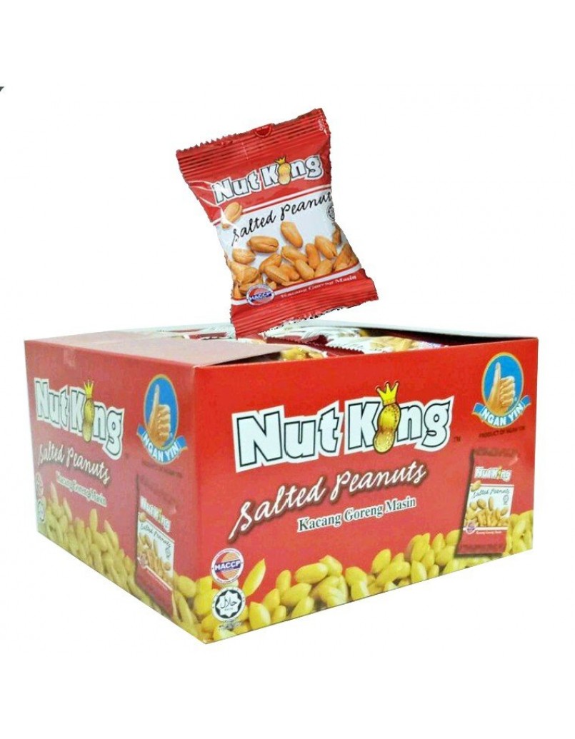 CAP TANGAN NUT KING SALTD PEANUTS 36 X12G