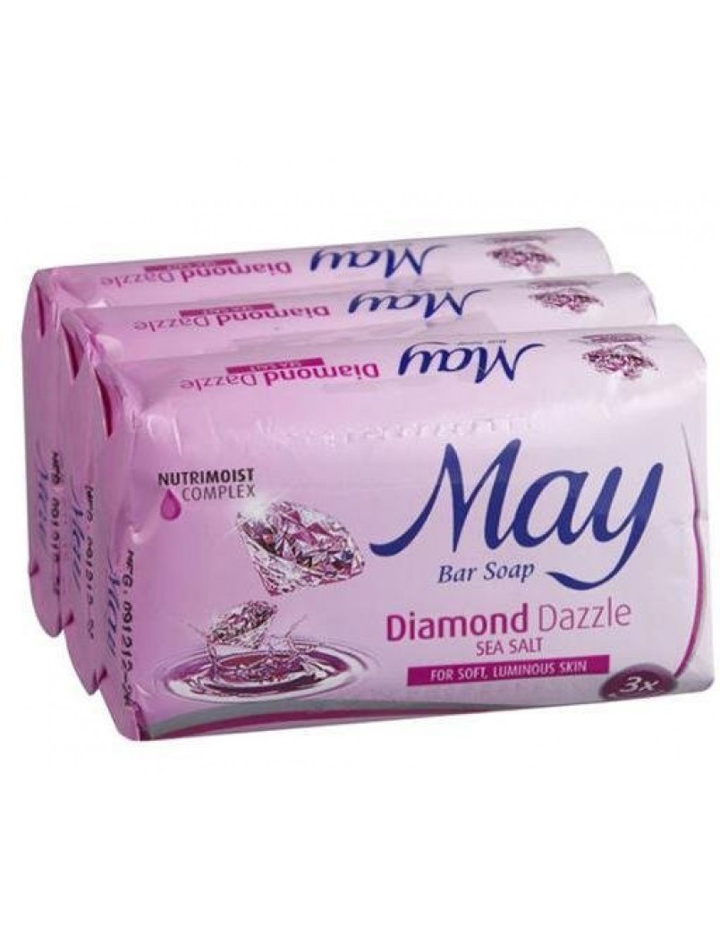 MAY SOAP DIAMOND DAZZLE 3 X85G