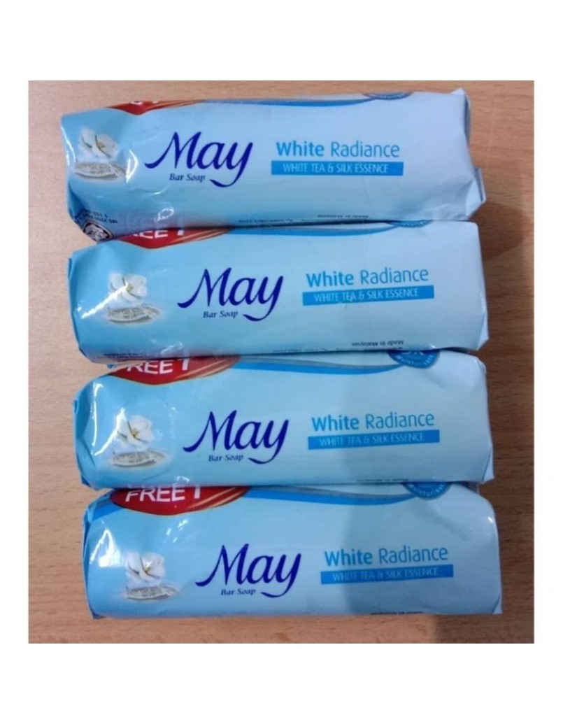 MAY SOAP WHITE REDIANCE 3 X85G