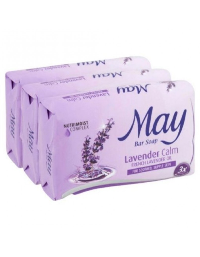 MAY SOAP LAVENDER CALM (3+1) X85G