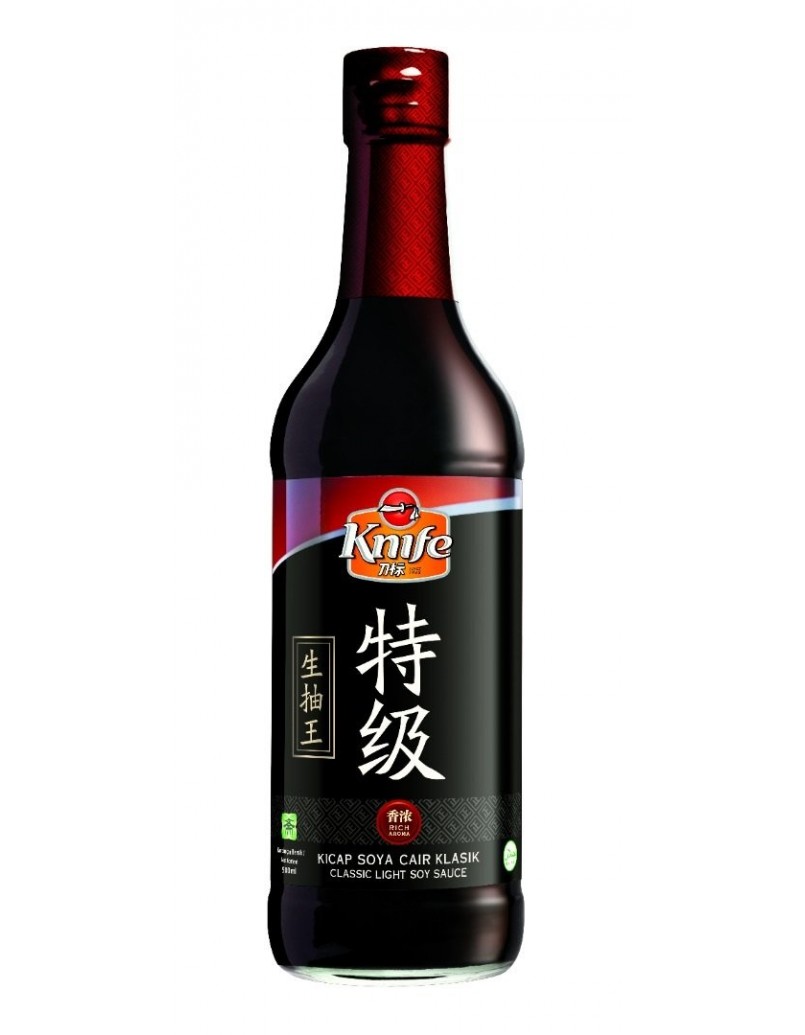 KNIFE CLASSIC LIGHT SOY SAUCE 500ML