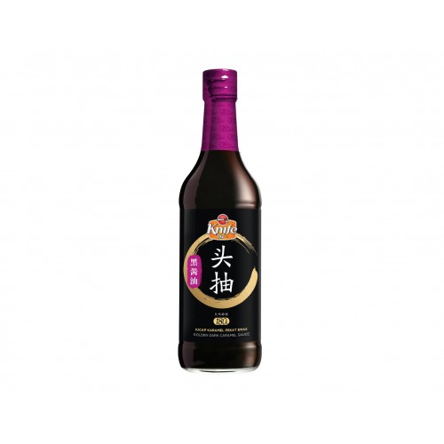 KNIFE GOLDEN DARK CARAMEL SAUCE 500ML