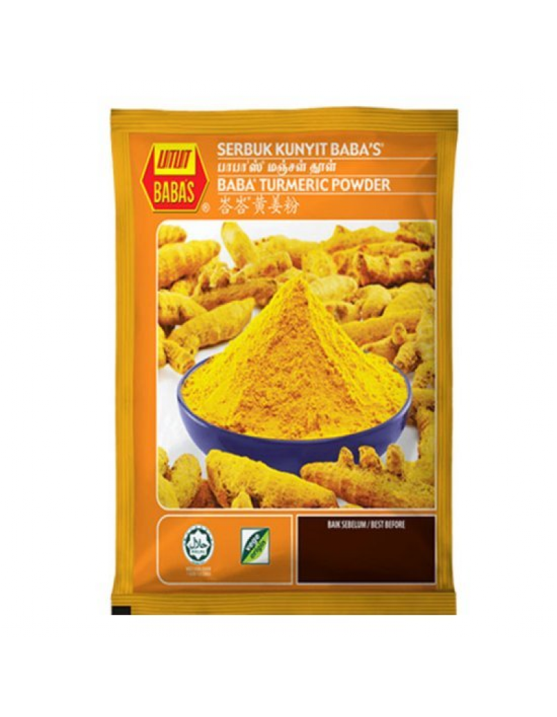 BABA'S TURMERIC POWDER 125G