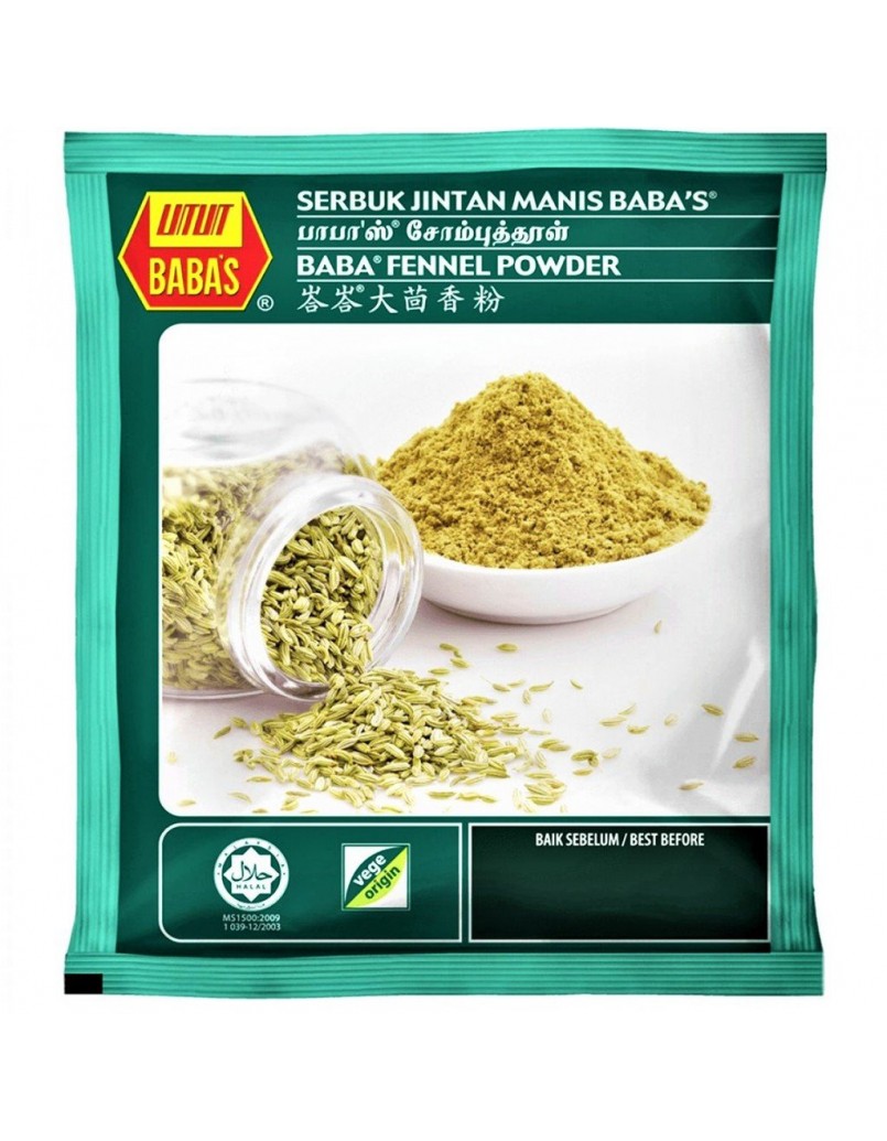 BABA'S FENNEL POWDER 70G