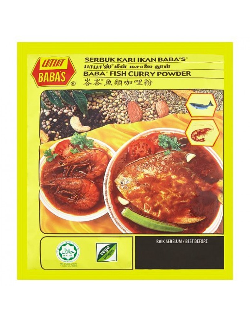 BABA'S FISH CURRY POWDER 250G