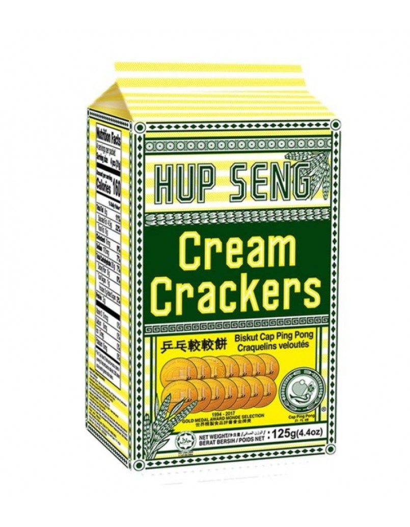 HUP SENG CREAM CRACKERS 125G