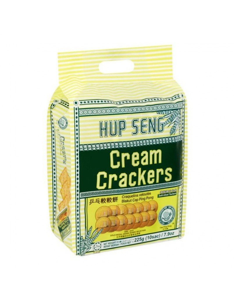 HUP SENG CREAM CRACKERS 225G(10'S)