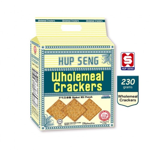 HUP SENG WHOLEMEAL CRACKERS 230G(10SAC)