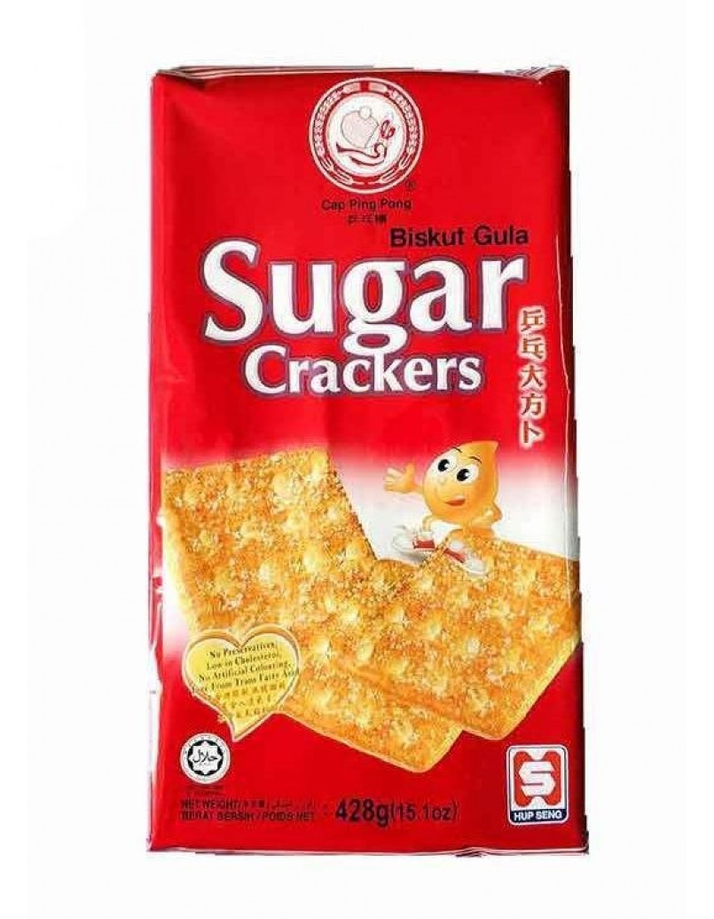 HUP SENG SUGAR CRACKERS 125G