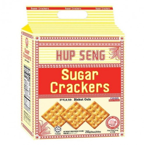 HUP SENG SUGAR CRACKERS 250G(10'S)