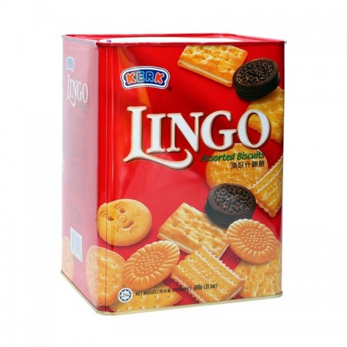 KERK LINGO ASSORTED BISCUITS 600G