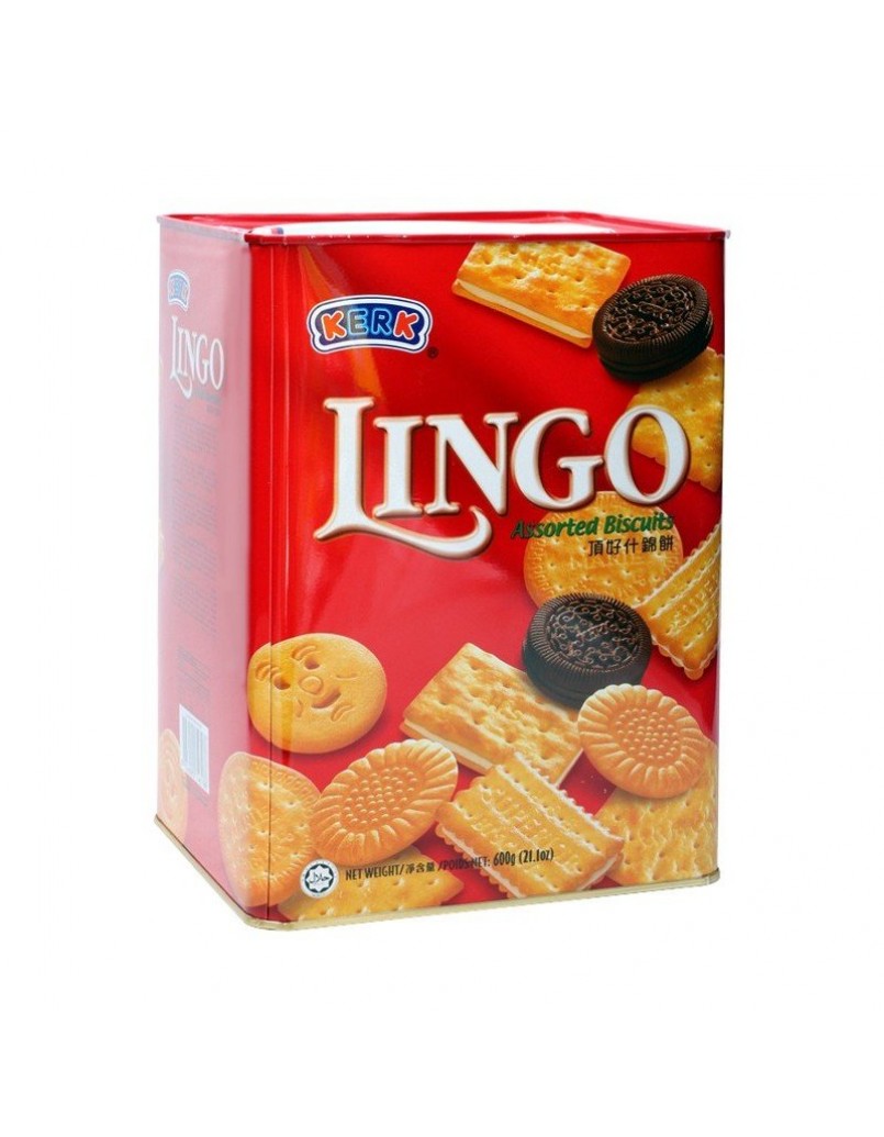 KERK LINGO ASSORTED BISCUITS 600G