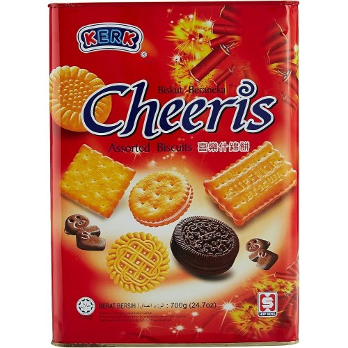 KERK CHEERIS ASSORTED BISCUITS 600G
