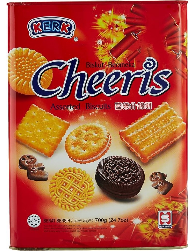 KERK CHEERIS ASSORTED BISCUITS 600G