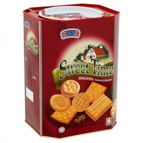 KERK SWEET TIME ASSORTED BISCUITS 600G