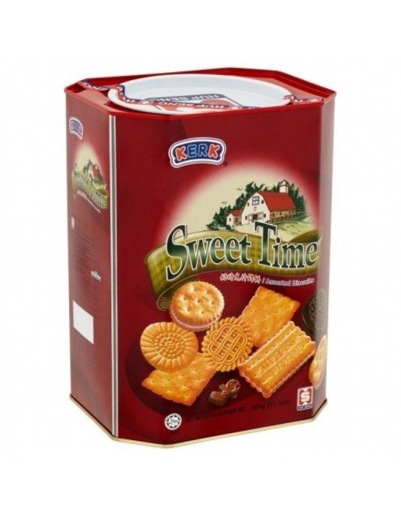 KERK SWEET TIME ASSORTED BISCUITS 600G