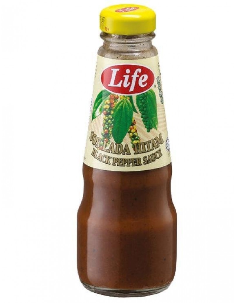 LIFE BLACK PEPPER SAUCE 250G