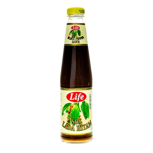 LIFE BLACK PEPPER SAUCE 500G