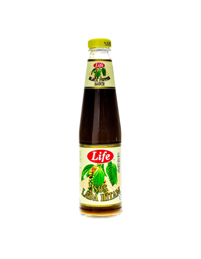 LIFE BLACK PEPPER SAUCE 500G