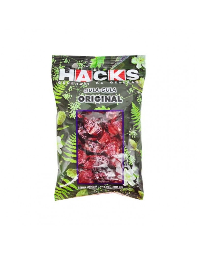 HACKS REGULAR SWEETS 100G