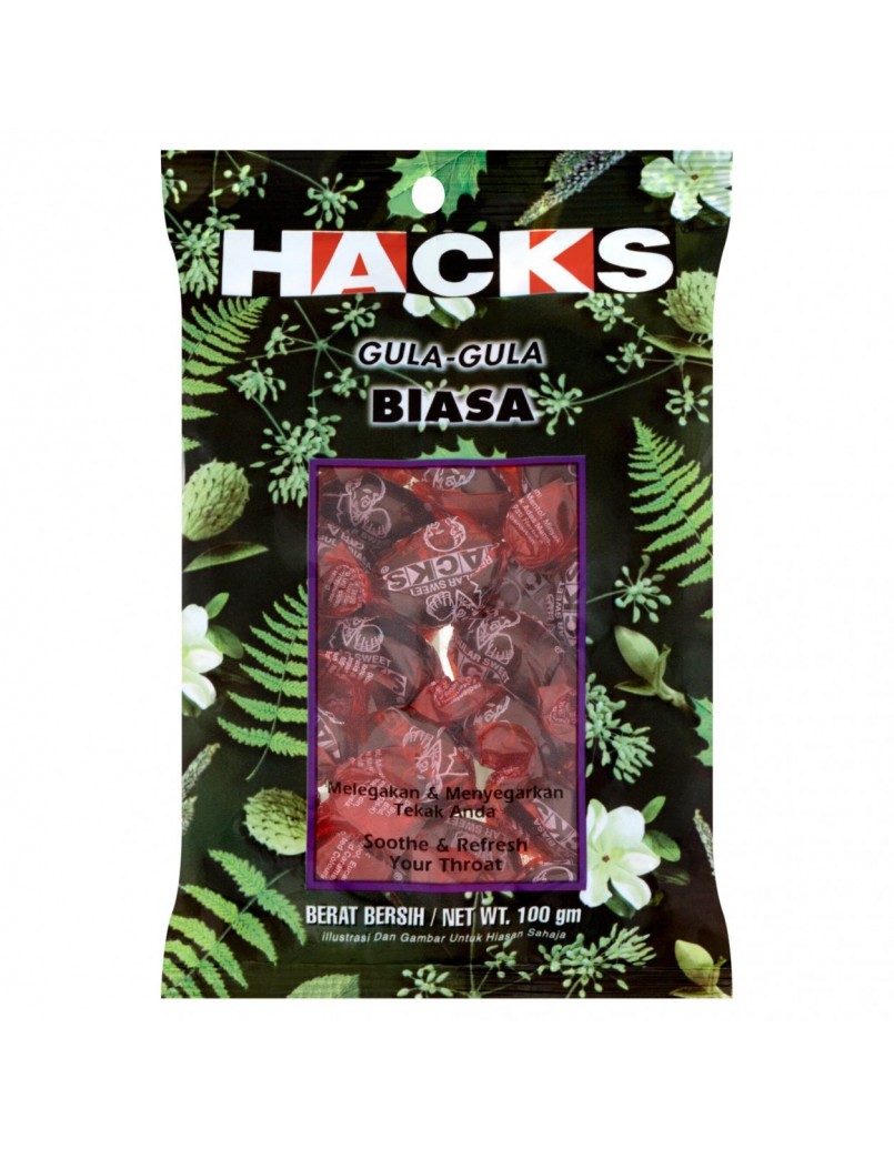 HACKS REGULAR SWEETS 50G