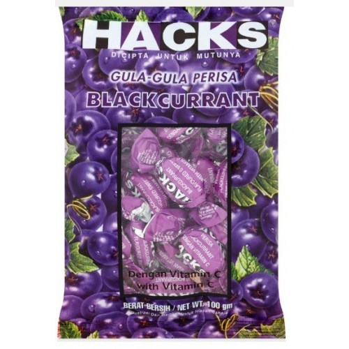 HACKS BLACKCURRANT 100G