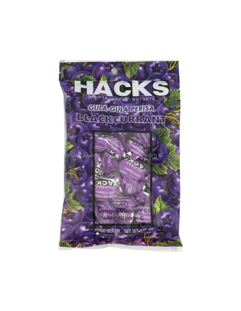 HACKS BLACKCURRANT 50G