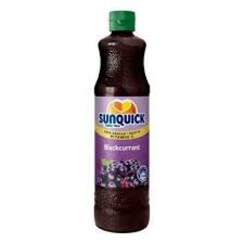 SUNQUICK BLACKCURRANT JUICE 700ML