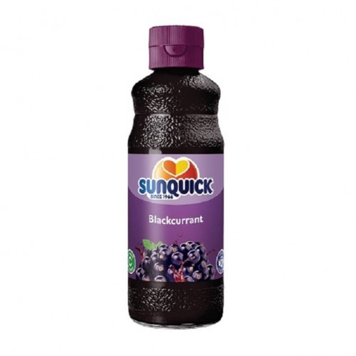 SUNQUICK BLACKCURRANT JUICE 400ML(EX 20%)