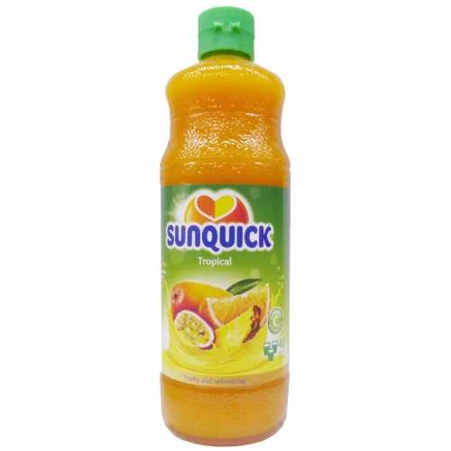 SUNQUICK TROPICAL JUICE 840ML