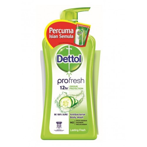 DETTOL SHOWER LASTING FRESH 950ML+250ML