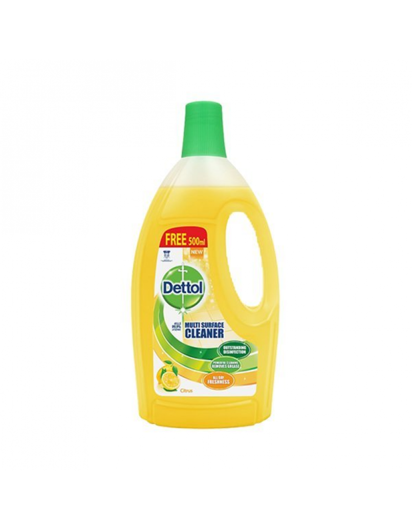 DETTOL MULTI SURFACE CLEAN(CITRUS) 2L [FREE 33%]