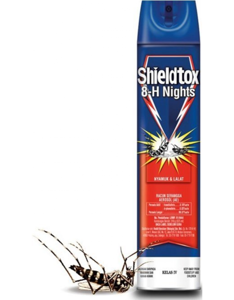 SHIELDTOX 8-H NIGHTS 525ML+20%