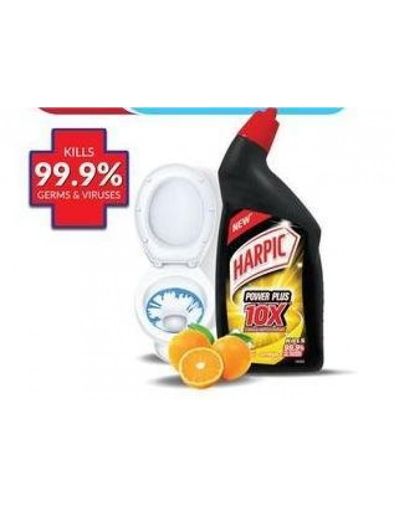 HARPIC TOILET BOWL POWER PLUS (CITRUS) 360ML [RM5.40]