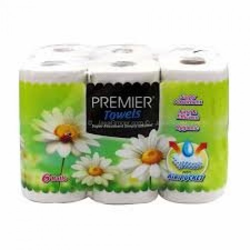 PREMIER KITCHEN TOWEL 6RL X60SH