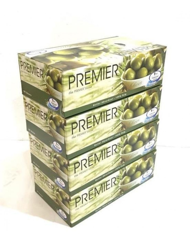 PREMIER FRUIT FACE TISSUE4 X90SH