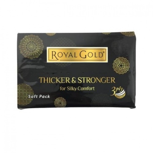 ROYAL GOLD SOFT PACK TISSUE (BLACK) 50'SH