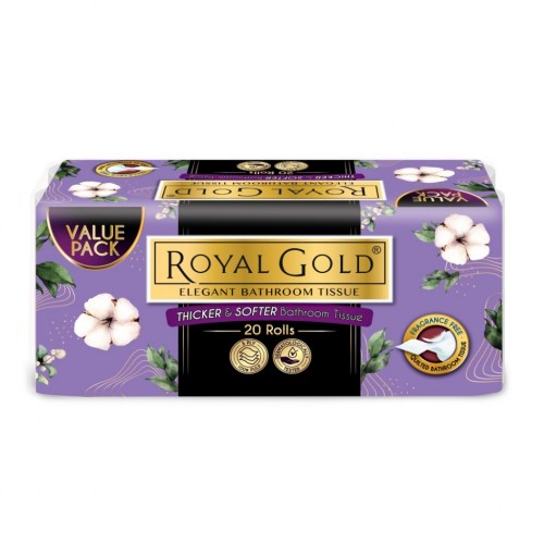 ROYAL GOLD TOILET ROLL 20RL