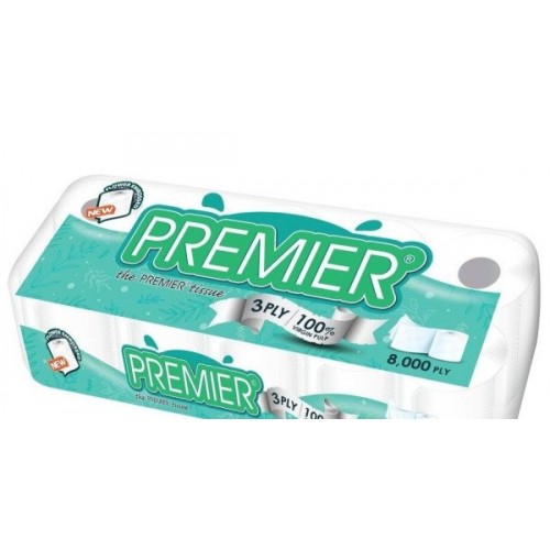 PREMIER 8000PLY TOILET PAPPER 10RL