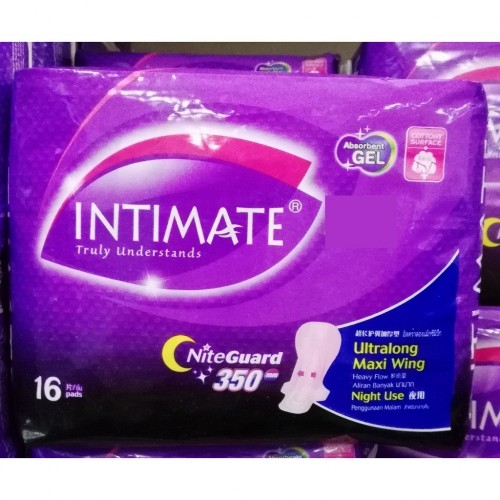 P60 INTIMATE MAXI WING NIGHT USE 16'S