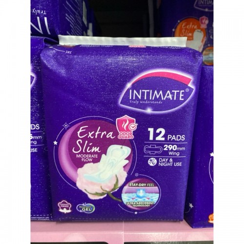 P62 INTIMATE EXTRA SLIM MODERATE FLOW 290MM - 12'S